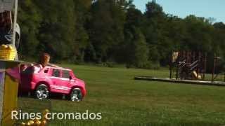 Power Wheels Barbie Escalade de FisherPrice [upl. by Siuqramed771]