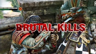 For Honor Brutal Finishers Executions All Classes  Factions [upl. by Shirk]