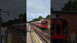 Metropolitan line S8 Stock arrives at Rayners Lane 21st July 2024 [upl. by Hsihsa]