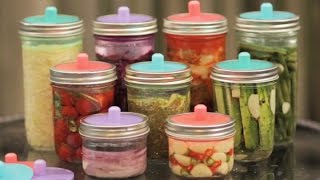 Pickle Pipes  The Easiest Fermentation Airlocks for Mason Jars [upl. by Thirion]