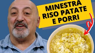 Minestra riso patate e porri [upl. by Meyeroff]