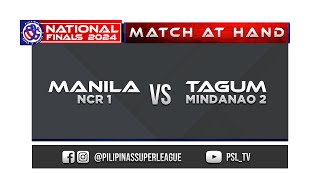 PSL NATIONAL 2024  GAME 1  MANILA VS TAGUM  JULY 07 2024 [upl. by Yddor]