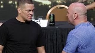 UFC 200 PRESS CONFERENCE NO SHOW CONOR MCGREGOR amp NATE DIAZ TRADE BLOWS 400 MILLION 8 MONTHS [upl. by Chellman]