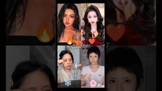 Which one makeup transitions shorts makeup douyin xuhuong [upl. by Neltiak]