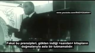 Atatürk Allahı inkar ediyor [upl. by Wilburn794]