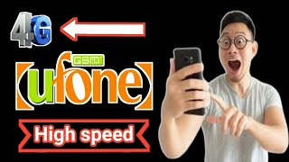 how to increase data speed in Ufone  get high speed internet settings for Ufone [upl. by Yennek]