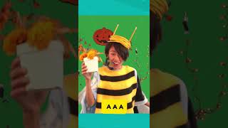 🐝 aprendeespanol abecedario lasvocales 123andres halloween halloween2024 costume disfraz [upl. by Doralynne29]