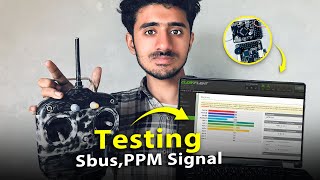 Testing SBUS and PPM Signals on DIY Transmitter with Betaflight [upl. by Ecneret]