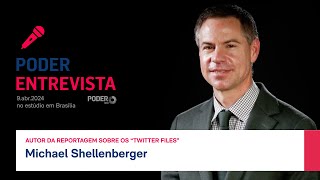 Poder Entrevista Michael Shellenberger autor da reportagem sobre os Twitter Files [upl. by Spiers]