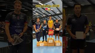 Stångåspelen 2024 några av alla prispallar 🏓🤩 pingis bordtennis [upl. by Liu]