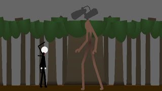 Slenderman vs Siren Head Rematch [upl. by Anwahsiek]