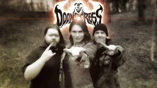 DOOMSTRESS  Way of the Mountain  lyric video [upl. by Tootsie]