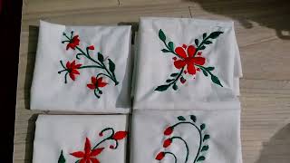 new embroidery rumal design and painting [upl. by Yboj]