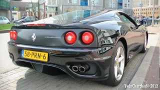 Ferrari 360 Modena  Full Throttle Loud Sounds [upl. by Pegeen]