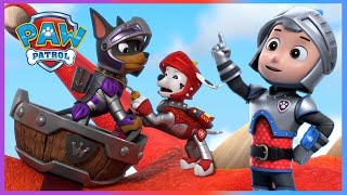 Rescue Knights Pups save Barkingburg Castle and More🤩  PAW Patrol  Cartoons for Kids [upl. by Adiarf]