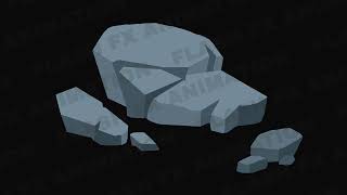 Animated Rocks And Stones Game FX [upl. by Thedrick]