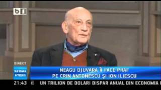 Neagu Djuvara  despre Crin Antonescu si Victor Ponta [upl. by Myrna]