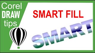 Using the Smart Fill tool in Coreldraw [upl. by East]