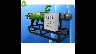 Cow Dung Solidliquid Separatorbiogas Slurry Dewatering Machine [upl. by Rizas390]