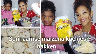 Lekker Surinaamse maizena koekjes bakken 😊😋😋🤤 [upl. by Jeannette15]