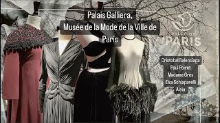 Paris Palais Galliera Fashion museum Dec2023exhibitionAlaïadesignfashionhistorycouture [upl. by Iren]