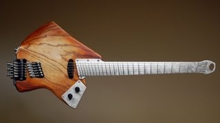 Prototype 6String Guitar  Rick Toone Luthier [upl. by Ellecrag]