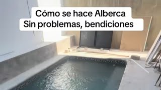 Cómo se hace una alberca construction albañil alberca albercas funcionamiento disfrutaencasa [upl. by Aremaj]