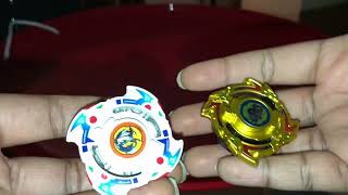 DRAGOON S GOLD vs DRAGOON F Beyblade Remake Battle [upl. by Meuse]