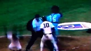 Lou Piniella Goes Nuts At Ron Luciano Called Out At Home [upl. by Kraus]