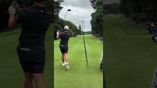 Collin Morikawa and Rickie Fowler were hitting all kinds of satisfying shots TaylorMade shorts [upl. by Nellak]