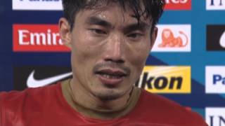 Interview Zheng Zhi captain Guangzhou Evergrande AFC Champions League 2013 Final 2nd Leg [upl. by Gronseth192]