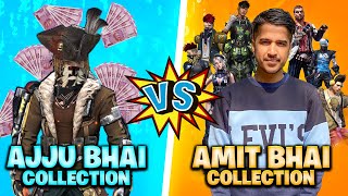 Ajjubhai Vs Amitbhai Desi Gamers Best Collection Who will Win  Garena Free Fire [upl. by Aicilak]