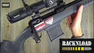 Savage 110 Tactical FULL RACKNLOAD REVIEW [upl. by Niletac571]