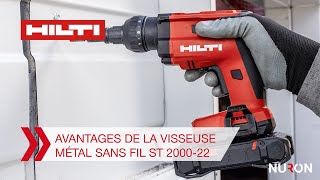 Avantages de la visseuse métal sans fil ST 200022 [upl. by Htebazle]