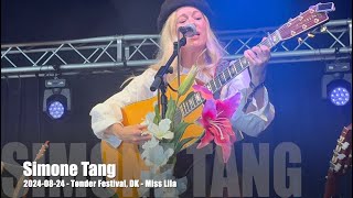 Simone Tang  Miss Lila  20240824  Tønder Festival DK [upl. by Leanna]