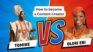 Tomike Adeoye  My Content Creation Story  How I became OloriEbi  Influencer Marketing [upl. by Sugihara]