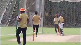 Babar Azam Today In Nets Ahead of Champions Cup Faisalabad babarazam ubaidshah cricket stallions [upl. by Ettennej]