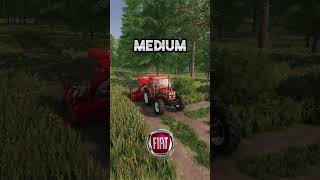 FIAT AGRI from SMALL TO LARGE fs25 farmingsimulator25 fiatagri [upl. by Slohcin]