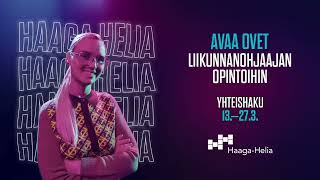 HaagaHelia Liikunnanohjaaja AMK [upl. by Lathan]