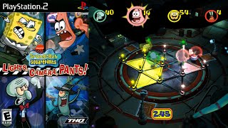 SpongeBob SquarePants Lights Camera Pants Charge Gameplay HD PS2 PCSX2 [upl. by Huberto]