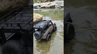 the river flow is very fast  RC Fun Offroad  automobile offroad rccar [upl. by Oicul]