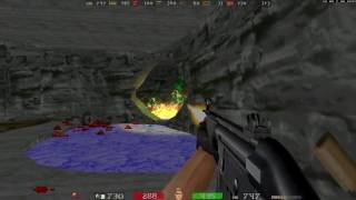 Doom 2 Psychophobia v225 map 17 [upl. by Asreht]