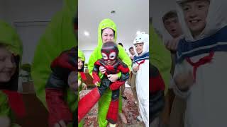 2024 Halloween costume reveal 🎃👻🎃  Ballinger Family halloween halloweencostume groupcostume [upl. by Christianity]