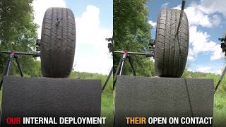 Internal Deployment vs Open On Contact Broadheads [upl. by Franni]