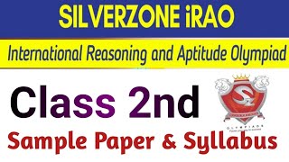 Silverzone Reasoning amp Aptitude class 2nd Sample paperSilverzone Olympiad 202324 sample paper [upl. by Elimaj]