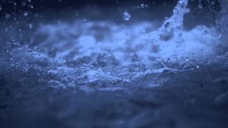 Slow Splashing Water  HD Background Loop [upl. by Rodolfo]