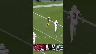 Packers offense cooking Cardinals shortsfootballnflPackers [upl. by Plafker]