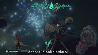 how to do Shrine of Flooded Embrace and its 5 Secret Journals Sea of Thieves [upl. by Marcia]