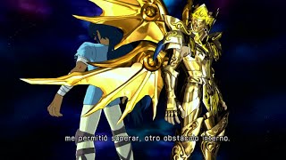 Historia Saga GEMINIS DIVINO alma de Soldados SAINT SEIYA Caballeros Zodiaco PS3 PS4 COMBATE DE ORO [upl. by Atnom655]