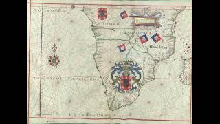 1520 Original Atlas Map Fernão Vaz Dourado  16thcentury Cartography [upl. by Noiztneb474]